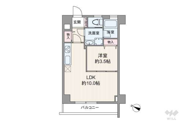ニューハイム久が原:間取り図面