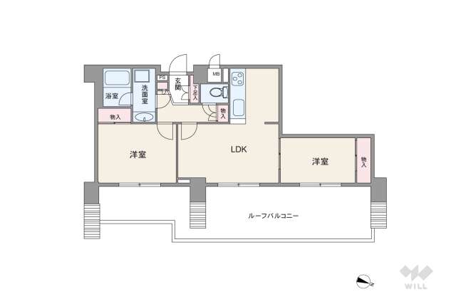 マイキャッスル志村パークサイド:間取り図面