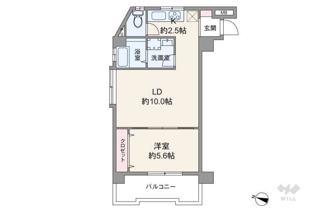パラスト多摩川:間取り図面