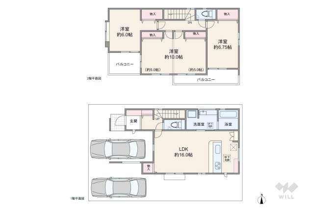 川口市大字安行領家 一戸建て:間取り図面