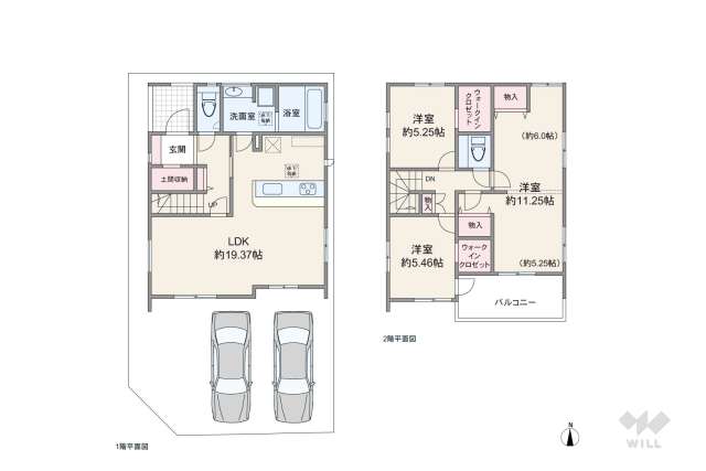 川口市大字安行領家 一戸建て:間取り図面