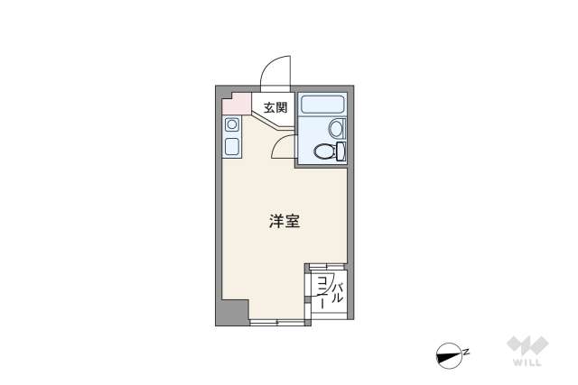 グランメール高田馬場:間取り図面
