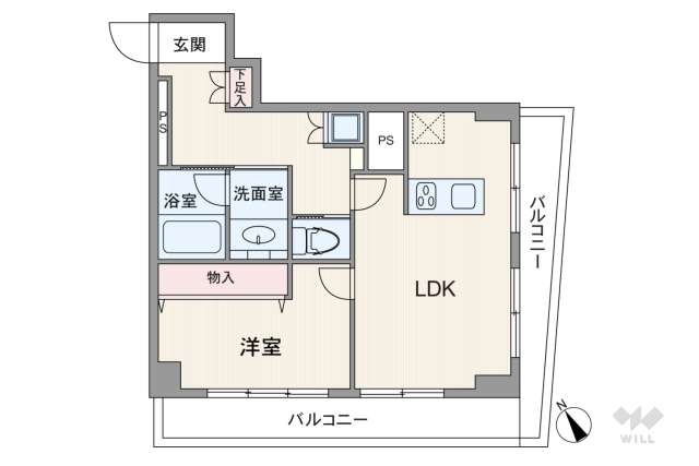 シャトレー五反田:間取り図面