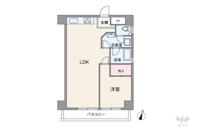 ニューハイム久が原:間取り図面