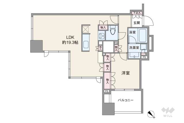シティタワー池袋ウエストゲート:間取り図面