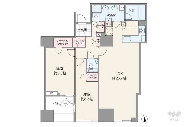 三田ガーデンヒルズノースヒル:間取り図面