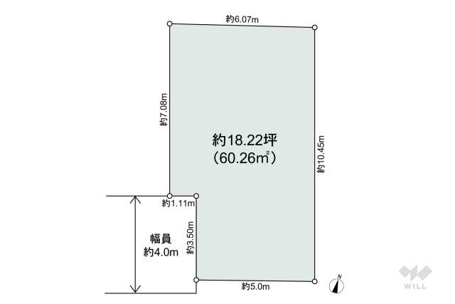 大田区大森東2丁目 土地:間取り図面