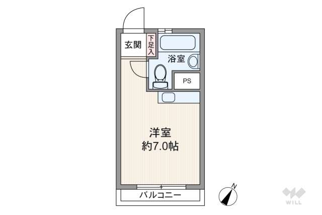 目黒グリーンコープ:間取り図面