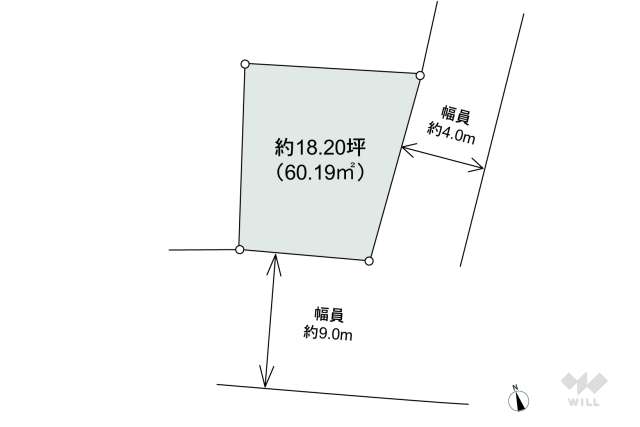 尼崎市食満7丁目 土地:間取り図面