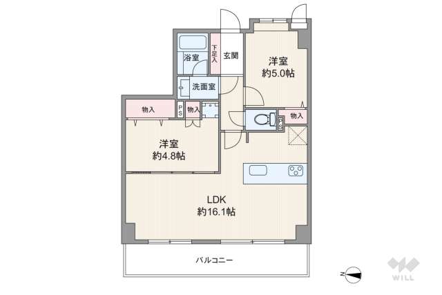 セレナハイム亀有:間取り図面