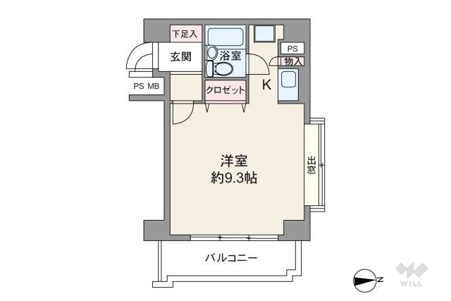 ライオンズマンション元住吉第5:間取り図面