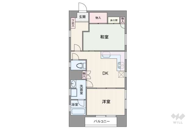 アーバンヒルズ世田谷桜通り:間取り図面