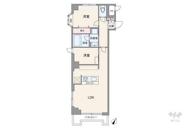 ピューイタケスズ:間取り図面