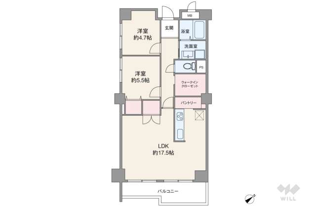 ドルミ逆瀬川:間取り図面