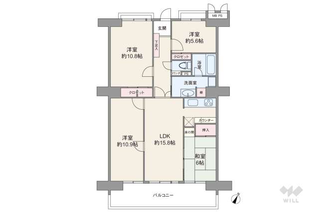 スペクトル尾張瀬戸:間取り図面