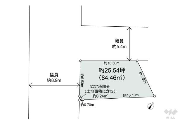 名古屋市中村区中村本町5丁目 土地:間取り図面