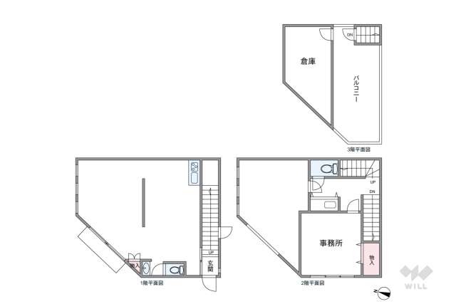 尼崎市南武庫之荘1丁目 店舗:間取り図面