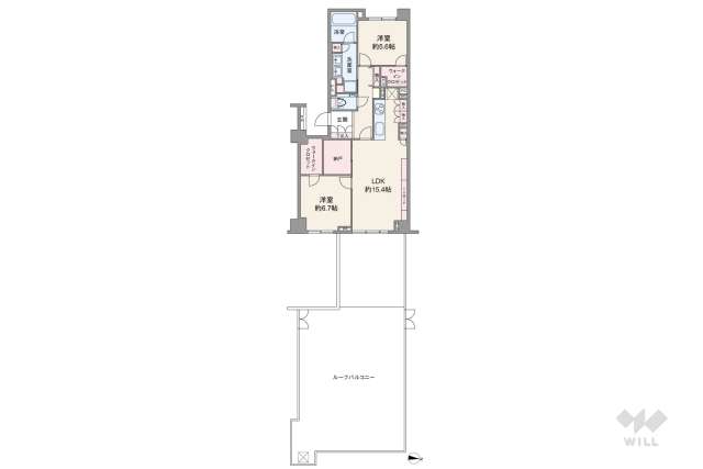 フューズコート175:間取り図面