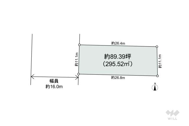 尾張旭市東大久手町3丁目 土地:間取り図面