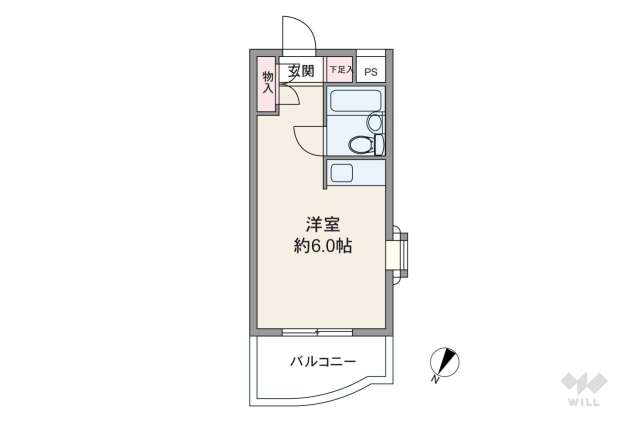 ダイドーメゾン芦屋:間取り図面