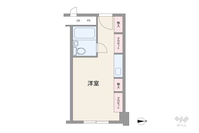 東カン名古屋キャステール:間取り図面