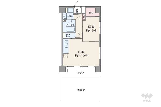 マリンシティダイヤモンドパレス:間取り図面