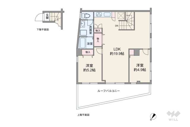 アイディ西馬込:間取り図面