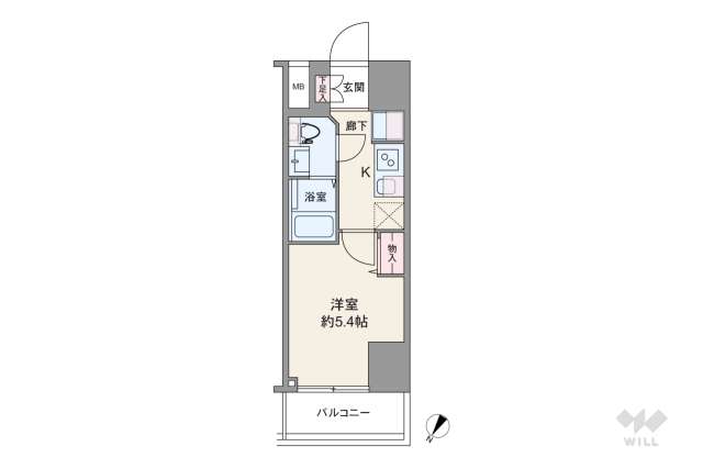 フェルクルールプレスト堀切菖蒲園:間取り図面