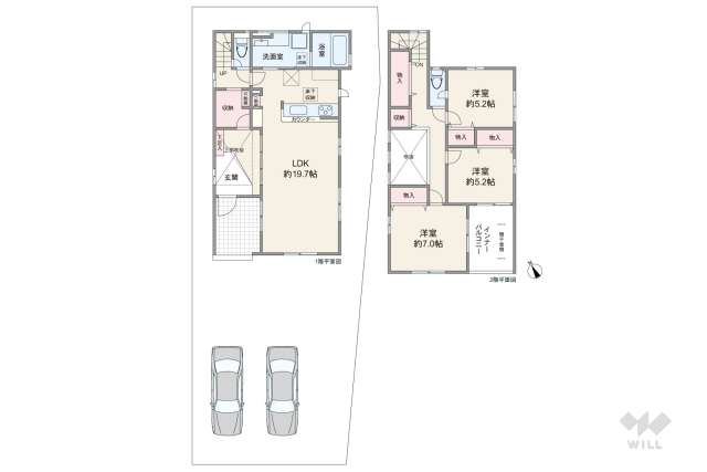 名古屋市名東区高針4丁目 一戸建て:間取り図面