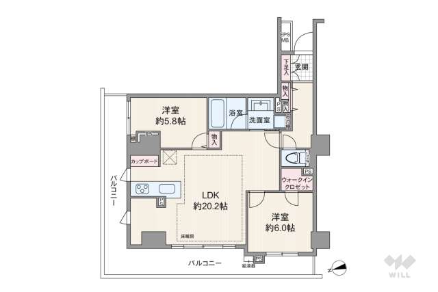 フォルム四谷外苑東:間取り図面