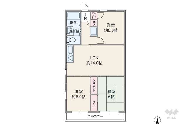 874753Rの間取り図
