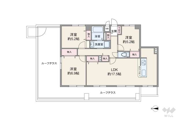 セントポリア出屋敷:間取り図面