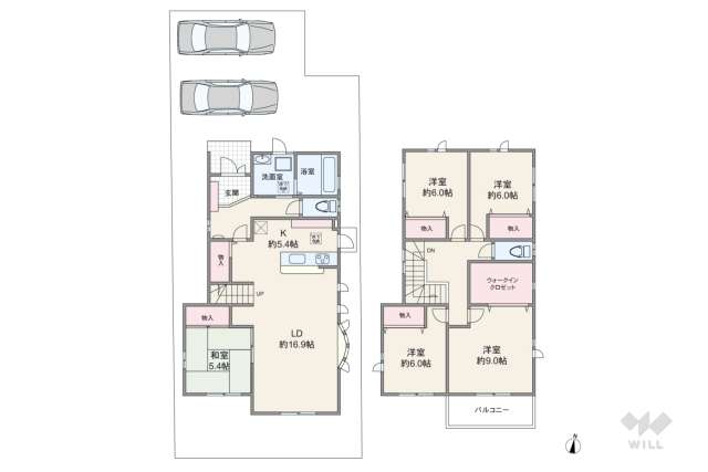 名古屋市守山区瀬古東2丁目 一戸建て:間取り図面