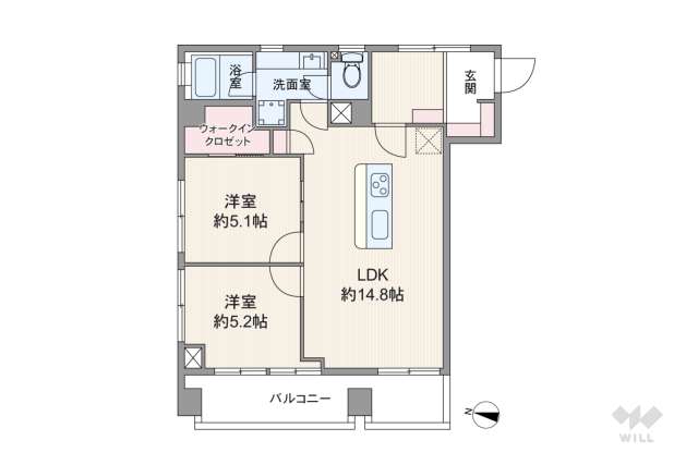 エルアルカサル尾久:間取り図面