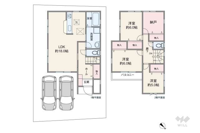 尼崎市今福2丁目 一戸建て:間取り図面