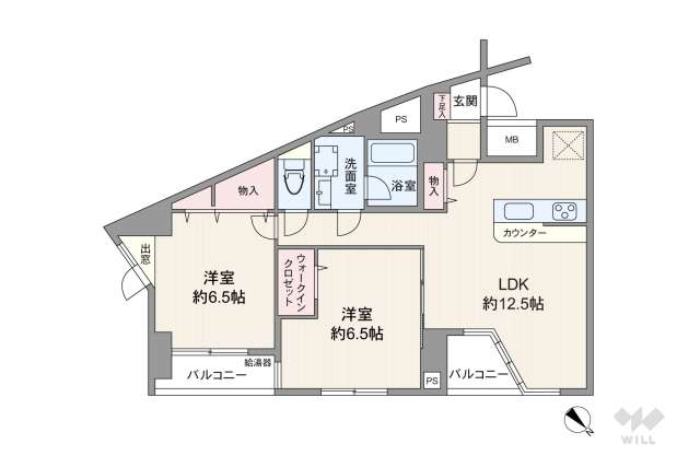 グリーンパーク綾瀬21:間取り図面