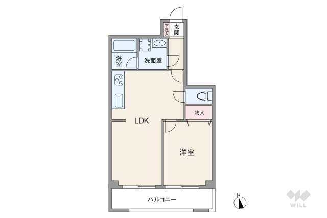 三洋キャッスルハイツ:間取り図面