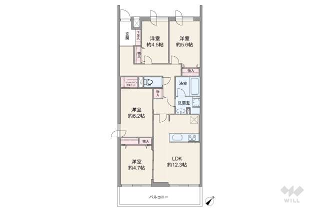 グランドメゾン多摩川:間取り図面