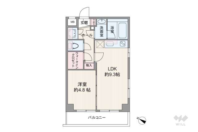 マイキャッスル学芸大学２:間取り図面
