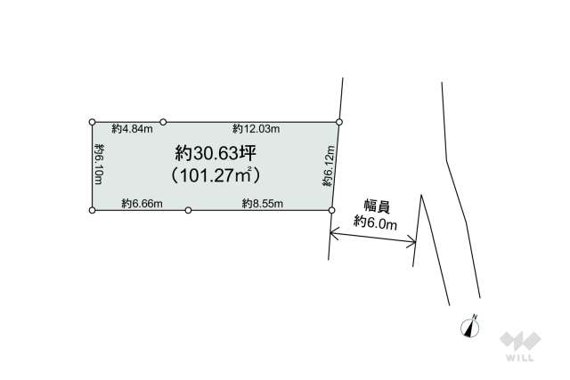 宝塚市安倉中5丁目 土地:間取り図面