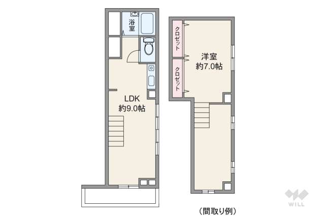 オーチャードアルファ:間取り図面