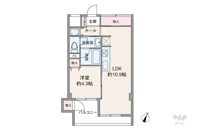 洗足池マンション（上池台2丁目）:間取り図面