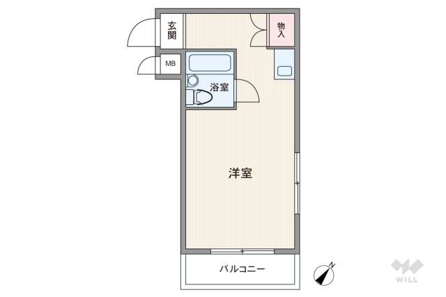 セブンスターハイツ神山町:間取り図面