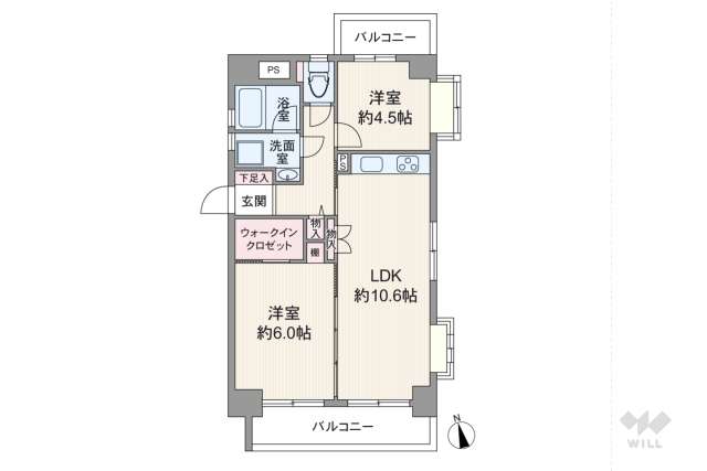 ライオンズマンション川口飯原町:間取り図面
