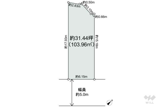 宝塚市安倉南4丁目 土地:間取り図面