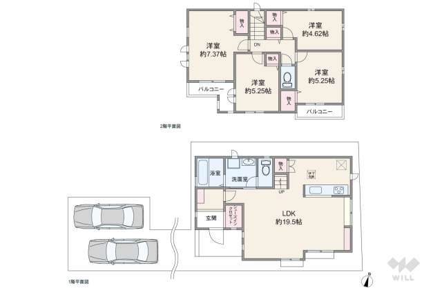 世田谷区北烏山6丁目 一戸建て:間取り図面