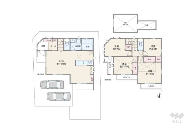 世田谷区北烏山6丁目 一戸建て:間取り図面