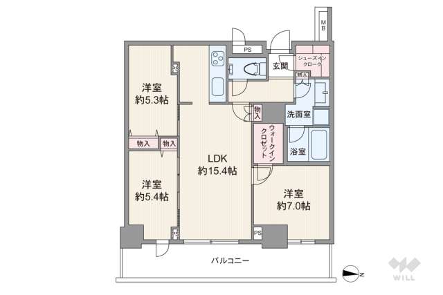 ザ・コスギタワー:間取り図面