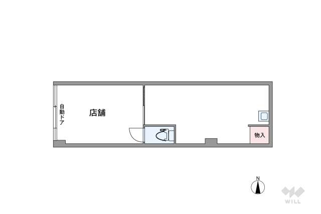 デュオ立花:間取り図面
