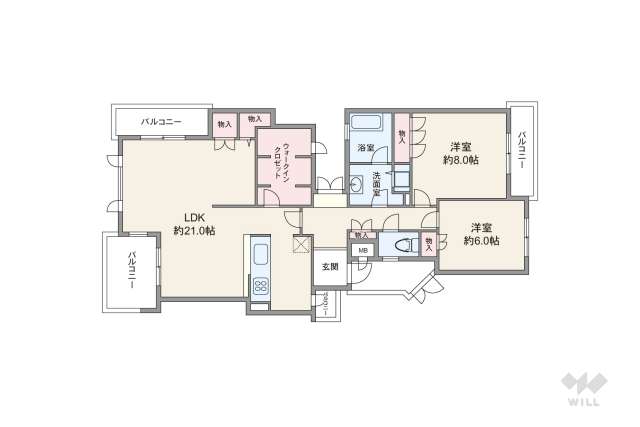 フォルム池田五月丘:間取り図面